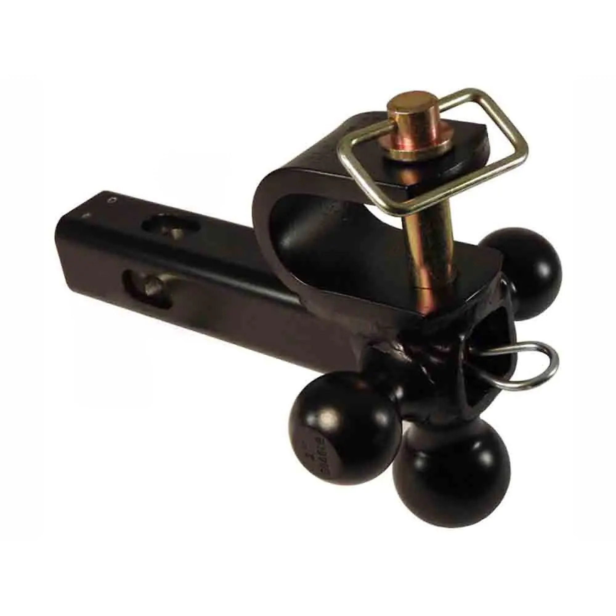 Convert-A-Ball Cushioned 6-Way Multi-Hitch — Fits 2in. Receiver, 20,000 lb GTW, Black, Model# CB-6W